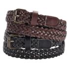 Girls 4-16 2-pk. Braided Belts, Girl's, Size: S-m, Brown