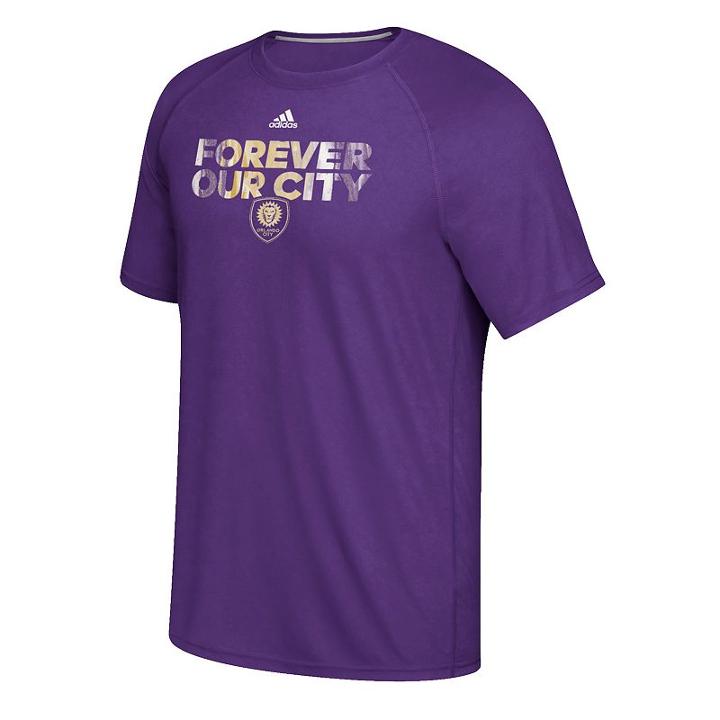 Men's Adidas Orlando City Sc Ultimate Tee, Size: Xxl, Purple