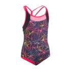 Girls 7-16 Under Armour Prism One-piece Swimsuit, Size: 10, Black