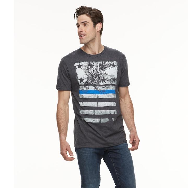 Men's Apt. 9&reg; Make Sure Graphic Tee, Size: Large, Med Grey