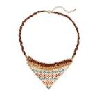 Gs By Gemma Simone Sun Salutation Collection Triangle Necklace, Girl's, Size: 20, Multicolor