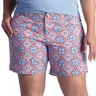 Plus Size Lee Chino Bermuda Shorts, Women's, Size: 22 - Regular, Coral Boho