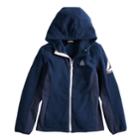 Girls 7-16 Reebok Polar Fleece Midweight Jacket, Size: 7-8, Blue (navy)