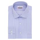 Big & Tall Van Heusen Flex-collar Dress Shirt, Men's, Size: 19 37/8t, Blue Other