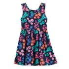 Toddler Girl Jumping Beans&reg; Print Racerback Skater Dress, Size: 2t, Blue