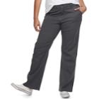 Juniors' Plus Size Unionbay Mid-rise Heather Twill Bootcut Pants, Teens, Size: 18, Med Grey