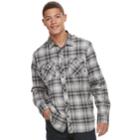 Men's Vans Stayed Button-down Shirt, Size: Medium, Med Grey