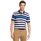 Men's Izod Advantage Sportflex Classic-fit Striped Performance Polo, Size: Xxl, Blue