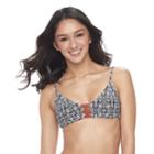 Mix And Match Tribal Print Bikini Top, Teens, Size: Medium, Road Trippin
