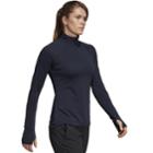 Women's Adidas Outdoor Terrex Tracerocker Half-zip Fleece Pullover, Size: Small, Med Blue
