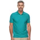Men's Croft & Barrow&reg; Tailored-fit Polo, Size: Xl, Med Blue