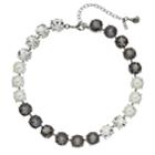 Simply Vera Vera Wang Crystal & Simulated Pearl Two Tone Collar Necklace, Women's, Multicolor