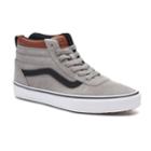 Vans Ward Hi Mte Wild Dove Men's Water Resistant Skate Shoes, Size: Medium (13), Light Grey