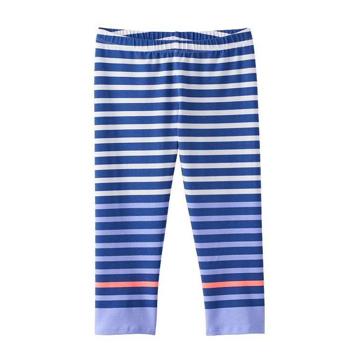 Girls 7-16 & Plus Size So&reg; Patterned Capri Leggings, Girl's, Size: 14 1/2, Dark Blue
