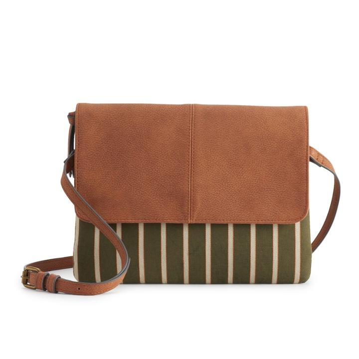 Sonoma Goods For Life&trade; Janelle Crossbody, Women's, Red/coppr (rust/coppr)