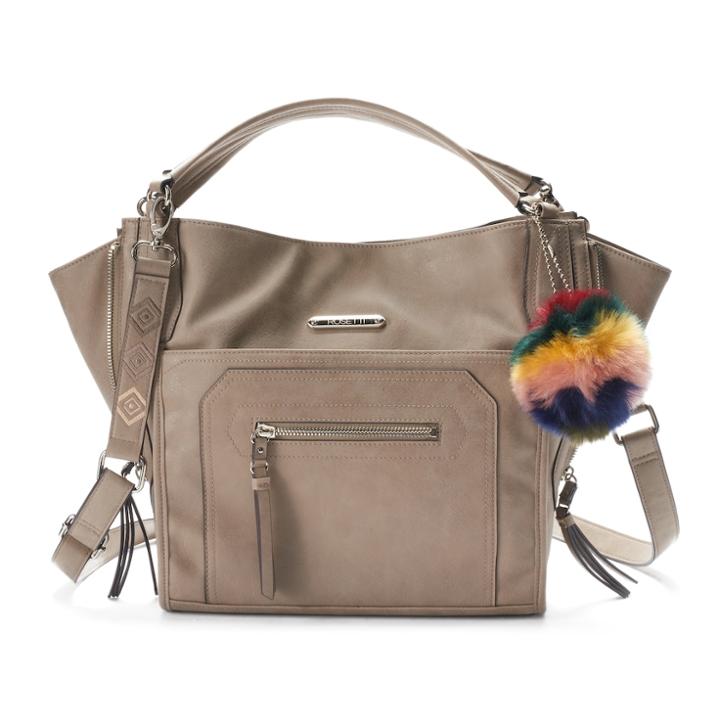 Rosetti Benita Side-zip Satchel, Women's, Brown Oth