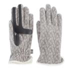 Women's Isotoner Smartdri Stretchy Fleece Gloves, Grey