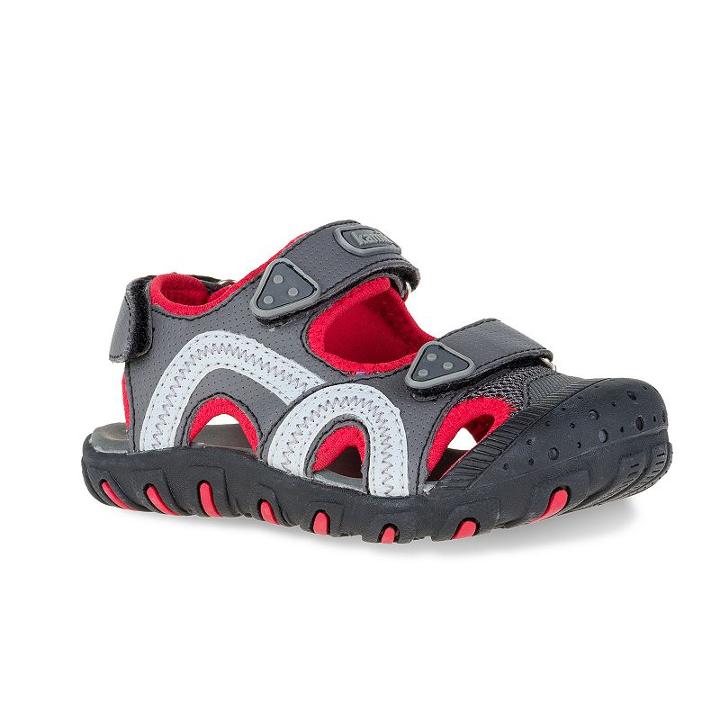 Kamik Sea Turtle Toddler Boys' Sport Sandals, Boy's, Size: 6 T, Grey