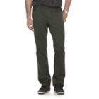 Men's Marc Anthony Slim-fit Brushed Satin Stretch Pants, Size: 34x32, Green