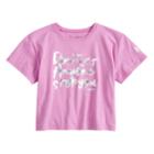 Girls 7-16 Under Armour She Plays We Win Don't Let Anyone Stop You Short Sleeve Tee, Size: Medium, Purple