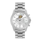 Game Time, Women's Anaheim Ducks Knockout Watch, Silver