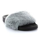Seven7 Davinchi Women's Slide Sandals, Girl's, Size: 6, Grey