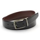 Apt. 9&reg; Hi-lo Reversible Leather Belt - Men, Size: 38, Grey