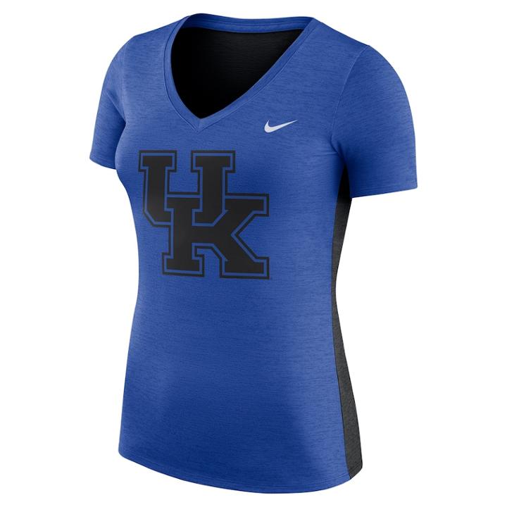 Women's Nike Kentucky Wildcats Dri-fit Touch Tee, Size: Xl, Blue