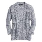 Girls 7-16 Sugar Rush Open-front Crochet Back Cardigan, Size: Small, Blue