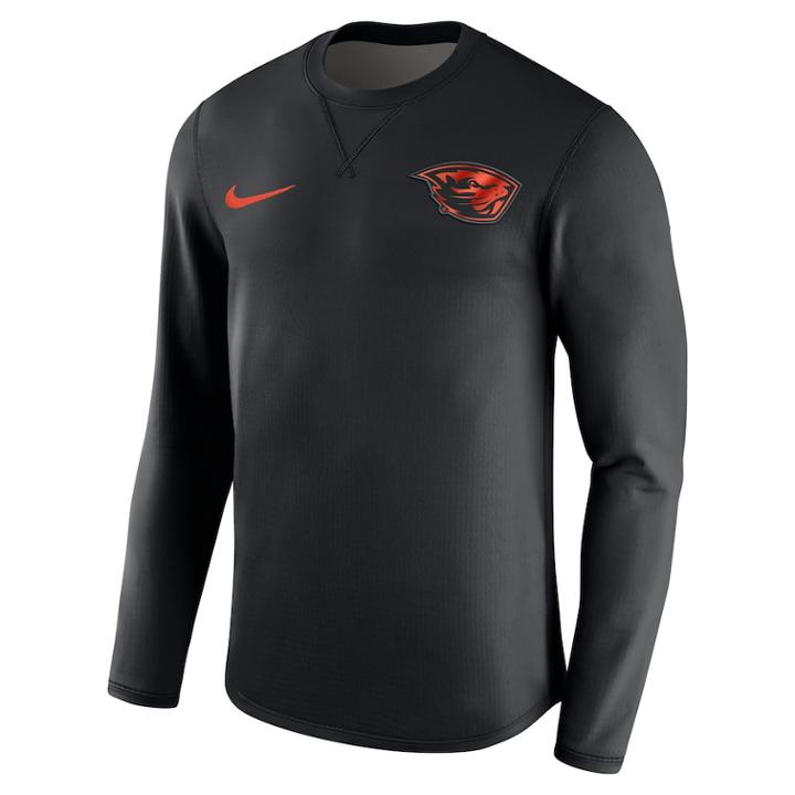 Men's Nike Oregon State Beavers Modern Crew Tee, Size: Medium, Black