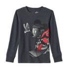 Disney's Mickey Mouse Boys 4-10 Snowboarding Tee By Jumping Beans&reg;, Boy's, Size: 8, Grey
