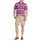 Men's Chaps Classic-fit Striped Pique Polo, Size: Xxl, Red
