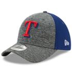 Adult New Era Texas Rangers 39thirty Shadow Blocker Fitted Cap, Size: Medium/large, Med Grey