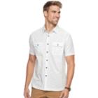 Men's Croft & Barrow&reg; Classic-fit Quick-dry Outdoor Button-down Shirt, Size: Xxl, Natural