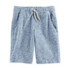 Boys 8-20 Urban Pipeline&reg; Twill Pull-on Shorts, Size: Medium, Blue (navy)