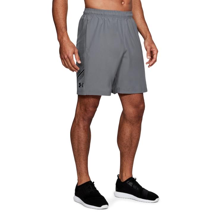 Men's Under Armour Woven Graphic Shorts, Size: Medium, Med Purple