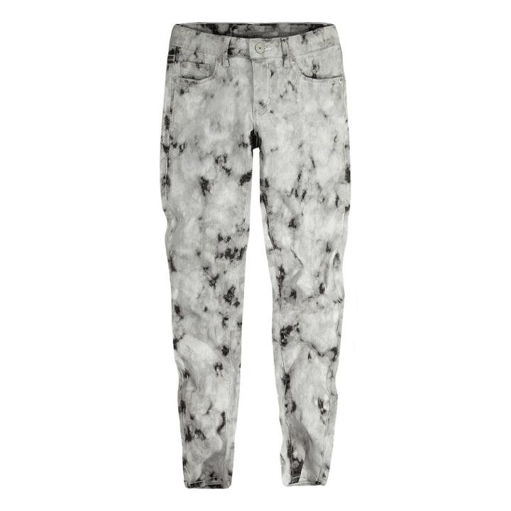 Girls 7-16 Levi's 710 Super Skinny Marble Jean, Size: 14, Natural