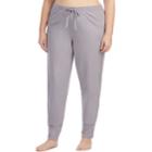Plus Size Jockey Pajamas: Jogger Pants, Women's, Size: 2xl, Light Grey