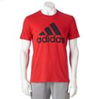 Men's Adidas Classic Tee, Size: Large, Med Red