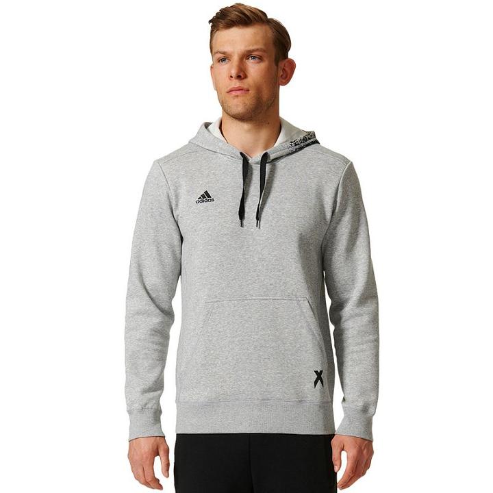 Men's Adidas Slim-fit X Hoodie, Size: Large, Med Grey