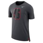 Men's Nike Stanford Cardinal Dri-fit Mesh Back Travel Tee, Size: Small, Grey (anthracite)