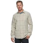 Men's Columbia Hardy Ridge Classic-fit Plaid Button-down Shirt, Size: Large, White Oth