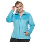 Plus Size Columbia Blustery Summit Fleece Jacket, Women's, Size: 3xl, Turquoise/blue (turq/aqua)