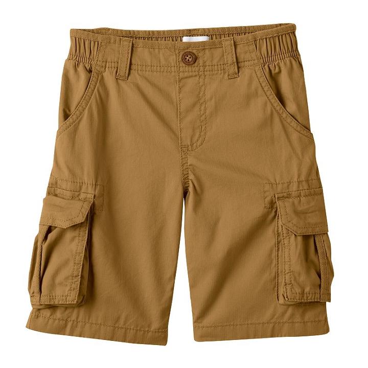 Sonoma Goods For Life, Boys 4-7x &trade; Cargo Shorts, Boy's, Size: 4, Red/coppr (rust/coppr)