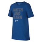 Boys 8-20 Nike Watch Dry Tee, Size: Medium, Brt Blue