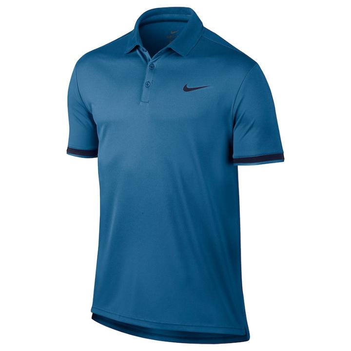 Men's Nike Tennis Polo, Size: Xxl, Light Blue