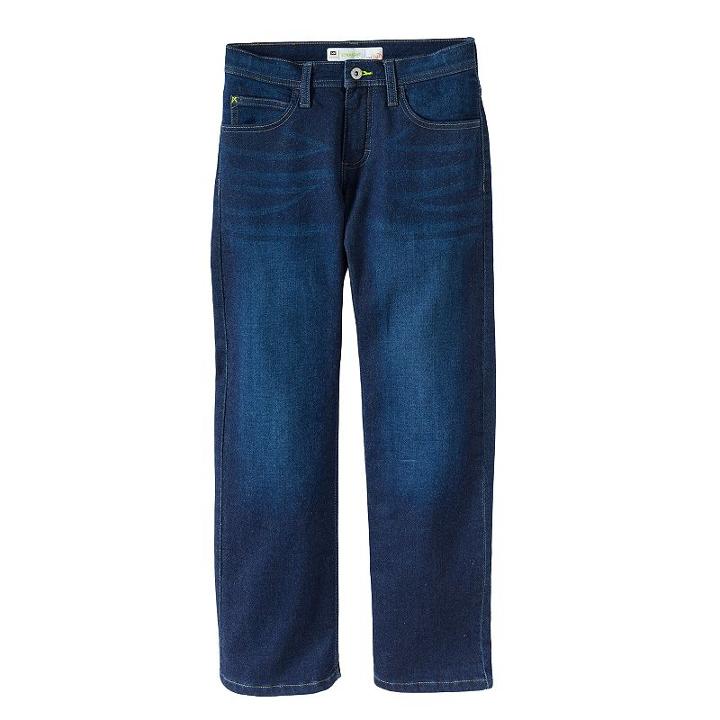 Boys 8-20 Lee Straight-fit Stretch Jeans, Boy's, Size: 8, Brown Oth
