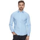 Men's Apt. 9&reg; Slim-fit Stretch Button-down Shirt, Size: Large, Med Blue