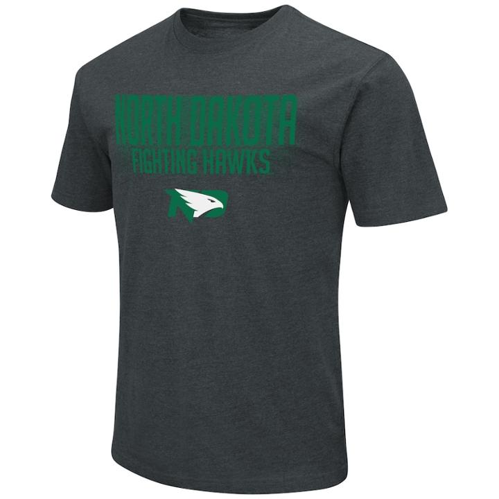 Men's North Dakota Fighting Hawks Team Tee, Size: Medium, Oxford
