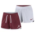 Women's Nike Alabama Crimson Tide Dri-fit Touch Shorts, Size: Small, Black